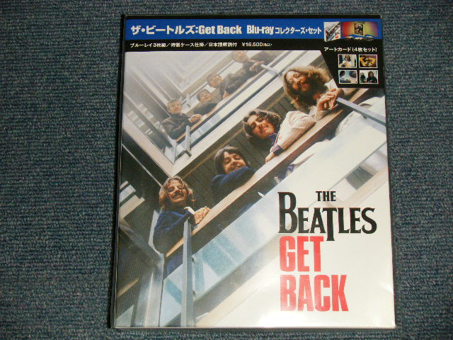 The BEATLES ビートルズ - GET BACK Blu-ray COLLECTOR'S SET(SEALED) / 2022 JAPAN ORIGINAL 