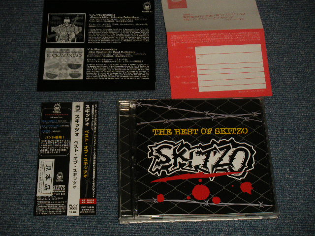 SKITZO スキッツォ - THE BEST OF  (MINT-, Ex/MINT) / 2003 JAPAN ORIGINAL 