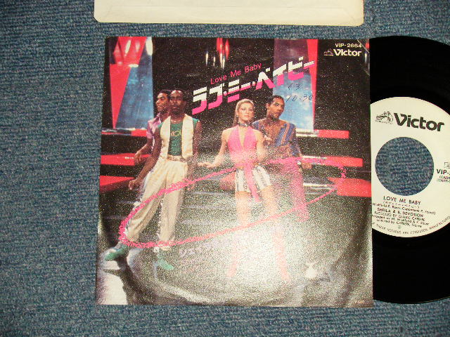 SHEILA & B. DEVOTION シェイラ＆B. デヴォーション - A)LOVE ME BABY ラブ・ミー・ベイビー  B)LOVE ME BABY ラブ・ミー・ベイビー (INSTRUMENTAL) (Ex++/MINT- Visual Grade, SMALL BEND) / 1978 JAPAN ORIGINAL 