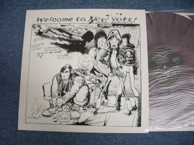 ROLLING STONES - WELCOME TO NEWQ YORK / 1989 BOOT LP MARBLE WAX VINYL 