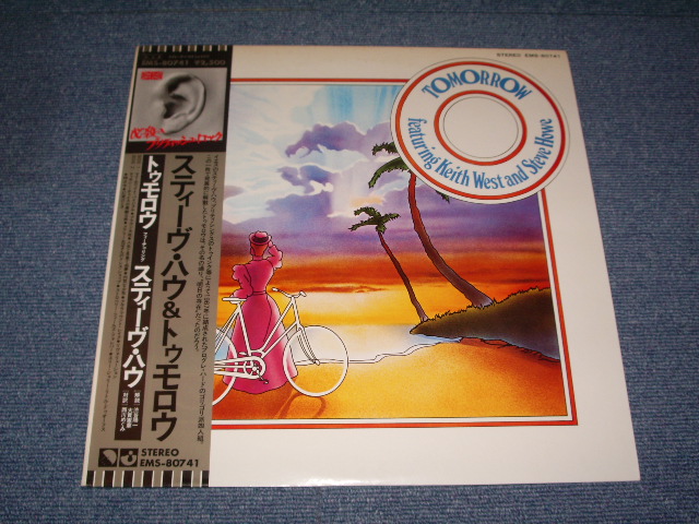TOMORROW - FEATURING KEITH WEST AND STEVE HOWE  / 1975 JAPAN Reisuue LP WithObi 