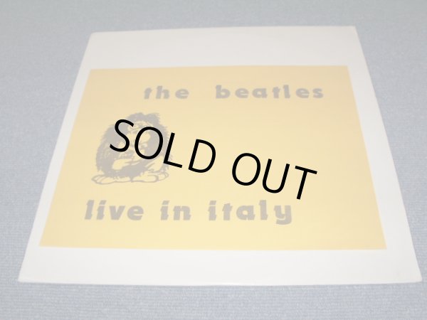 Photo1: BEATLES - LIVE IN ITALY / ORIGINAL COLLECTOR'S LP