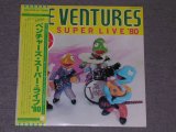 Photo: THE VENTURES - SUPER LIVE '80/ 1980 JAPAN ORIGINAL used  2LP With OBI 