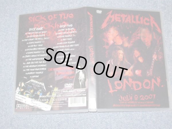 Photo1: METALLICA - LONDON JULY 8,2007    / BRAND NEW COLLECTORS DVD