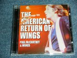 Photo: PAUL McCARTNEY ( of THE BEATLES ) - THE AMERICAN RETURN OF WINGS ( 2 CD's ) / 1999 Used COLLECTOR'S 2 CD 