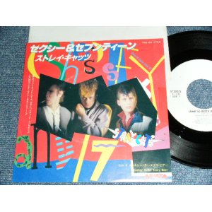 Photo: STRAY CATS  ストレイ・キャッツ - SEXY AND 17 (Ex+/MINT-) / 1983 Japan ORIGINAL White Label PROMO Used 7" Single With PICTURE SLEEVE 