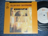 Photo: CHRISTIEV - YELLOW RIVER/SAN BERNADINO  / 1970 JAPAN ORIGINAL Used 33 rpm 7" EP  With PICTURE SLEEVE 