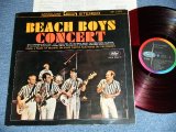 Photo: BEACH BOYS - CONCERT With 4 PAGE BOOKLET ( Ex++/MINT- ) / 1960s JAPAN ORIGINAL RED WAX Vinyl Used LP 