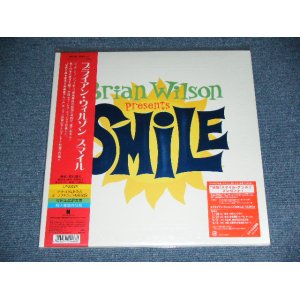 Photo: BRIAN WILSON of THE BEACH BOYS -  SMILE (  Limited Release : EU Press + JAPAN Linner )   / 2004  JAPAN Linner & Import Records Brand New SEALED 2 LP 