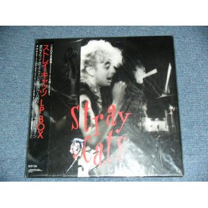 Photo: STRAY CATS  ストレイ・キャッツ - LP BOX   / 1996 JAPAN 3LPs BOX SET With OBI + EP + BOOKLET  + STICKER 