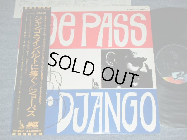 Photo1: JOE PASS - FOR DJANGO / 1975 JAPAN Used LP With OBI 