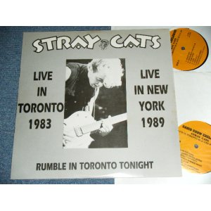 Photo: STRAY CATS  ストレイ・キャッツ - LIVE IN TORONTO1983 LIVE IN NEW YORK 1989 /  COLLECTORS ( BOOT ) Used 2LP  