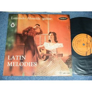 Photo: LAURINDO ALMEIDA - LATIN MELODIES  ( 10" LP ) / 1960's JAPAN ORIGINAL Used 10"LP