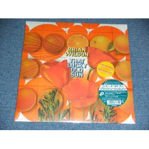 Photo: BRIAN WILSON of THE BEACH BOYS -  LUCKY OLD SUN (  Limited Release : EU Press + JAPAN Linner )   / 2008  JAPAN Linner & Import Records 180 Gram Heavy Weight Brand New SEALED LP 