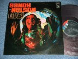 Photo: SANDY NELSON with JERRY GERRY McGEE of The VENTURES- LIVE! /  1960s  JAPAN RED WAX VINYL LP 