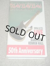 Photo: TAKESHI 'TERRY' TERAUCHI & BLUE JEANS 寺内タケシ - 1994.5.23. LIVE at KANAGAWA KENMIN HALL エレキ人生50周年記念コンサート エレキ！エレキ！エレキ！/ 1994 JAPAN NTSC system Used VIDEO 