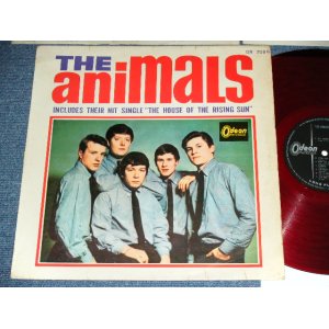 Photo: The ANIMALS  アニマルズ - The ANIMALS "The HOUSE OF THE RISING SUN"  / 1964? JAPAN ORIGINAL RED WAX Vinyl MONO Used LP