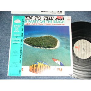 Photo: MIKE LOVE & DEAN TORRENCE (The BEACH BOYS  : JAN & DEAN ) -  LISTEN TO THE AIR/WINTER PARTY ON THE BEACH ( MINT-/MINT ) / 1983  JAPAN ORIGINAL 'PROMO' Used LP With OBI