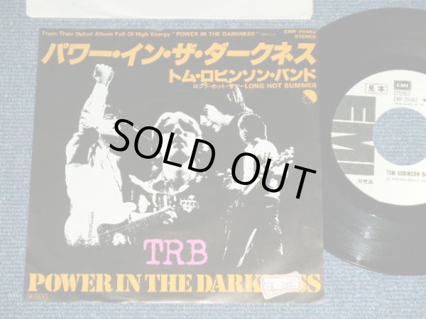 Photo1: TOM ROBINSON BAND - POWER IN THE DARKNESS ( Ex++/Ex+++ Looks:Ex++ ) / 1978 JAPAN ORIGINAL "WHITE LABEL PROMO"  Used 7" Single 