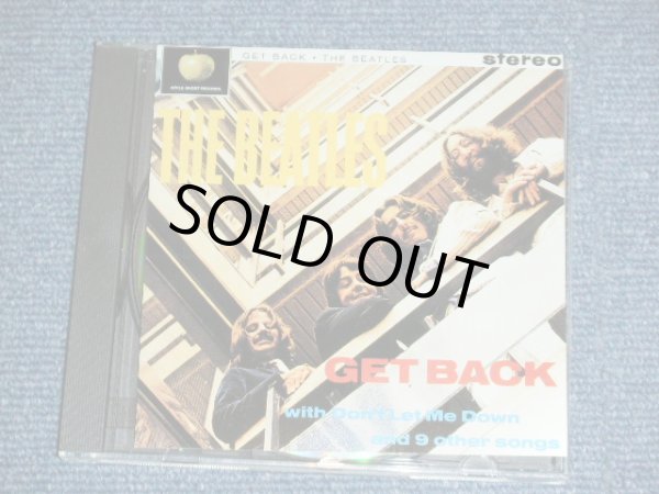 Photo1: THE BEATLES -  GET BACK   / 1991 Release Version ORIGINAL?  COLLECTOR'S (BOOT)  Used CD 