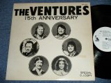 Photo: THE VENTURES -  15TH ANNIVERSARY  : PROMO ONLY  ( Ex+/Ex+++)   / 1975  JAPAN ORIGINAL "PROMO ONLY"  used  LP 