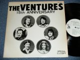 Photo: THE VENTURES -  15TH ANNIVERSARY  : PROMO ONLY  ( Ex++/MINT- )   / 1975  JAPAN ORIGINAL "PROMO ONLY"  used  LP 