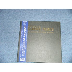 Photo: ELMORE JAMES エルモア・ジェイムス - THE COMPLETE FIRE-ENJOY SESSIONS (MINT/MINT)  / 1990  JAPAN Out-Of-Print Used 3-CD's Box Set  With OBI 