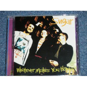 Photo: SUGAR ( BOB MOULD, HUSKER DU ) - WHATEVER MAKES YOU HAPPY  ( MINT-/MINT )  / 1993 ITALY ORIGINAL COLLECTOR'S BOOT Used  CD