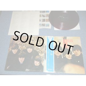 Photo:  THE BEATLES  - THE BEATLES FOR SALE  ( ¥1750  Price Mark PRINTED ) (Ex++/VG+++ )   / JAPAN ORIGINAL "RED WAX Vinyl" Used LP with OBI 