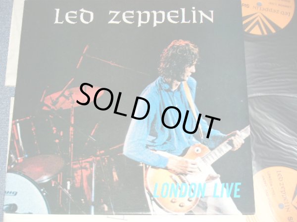 Photo1: LED ZEPPELIN - ,LONDON LIVE ( Ex+++/MINT-)   / 1980 BOOT  COLLECTORS Used 2 LP  