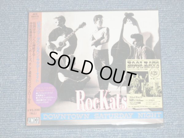 Photo1: ROCKATS ロカッツ - DOWNTOWN SATURDAY NIGHT / 1994  Japan ORIGINAL "PROMO" Used CD+Obi + With Outer Box + Outer Vinyl Bag + CD Single 