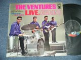 Photo: THE VENTURES ベンチャーズ　ヴェンチャーズ - LIVE AGAIN アゲイン〜北国の青い空 ( Ex+++/MINT-,Ex++ Looks:Ex+ )  / 1967 JAPAN ORIGINAL "Color LIBERTY Label" "2000 Yen Mark" used  LP 