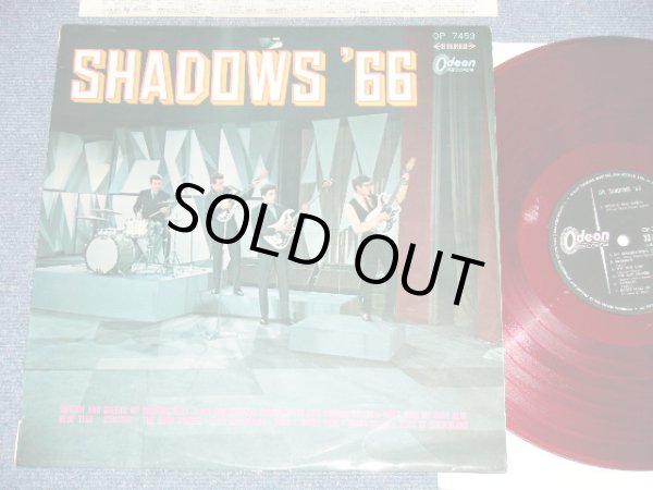 Photo1: THE SHADOWS シャドウズ - SHADOWS '66 シャドウズ ’６６( Ex++/Ex++,B-1:Ex  )  / 1966 JAPAN ORIGINAL "RED WAX Vinyl  赤盤" used LP