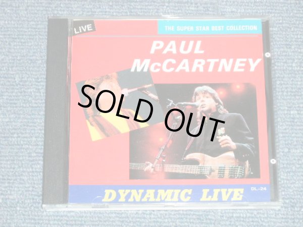 Photo1: PAUL McCARTNEY( of THE BEATLES ) -  THE SUPER STAR BEST COLLECTION : DYNAMIC LIVE ( MINT-/MINT) /   Used COLLECTOR'S (BOOT) Used  CD