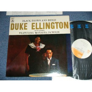Photo: DUKE ELLINGTON  feat. MAHALIA JACKSON - BLACK BROWN AND  BEIGE (Ex+/MINT-) / JAPAN  Used LP