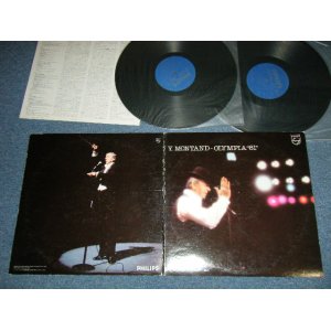 Photo: YVES MONTAND -  OLYMPIA "81" ( Ex++/MINT) / 1981 JAPAN ORIGINAL Used  2-LP's 