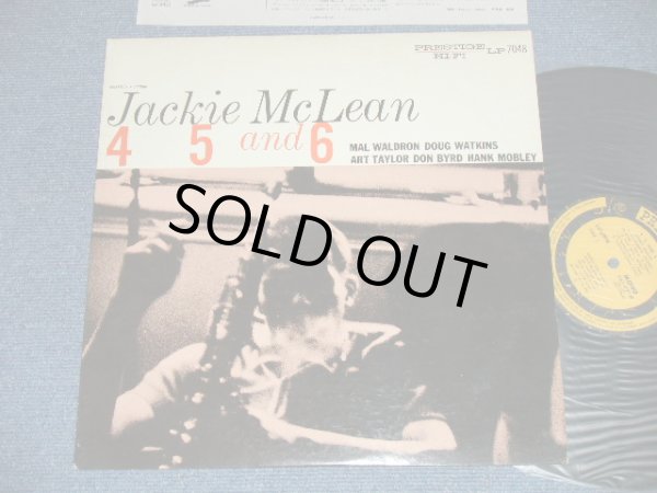 Photo1: JACKIE MCLEAN - 4. 5 & 6  ( Ex+/MINT) / 1978 Version  JAPAN   Used LP 