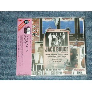Photo: JACK BRUCE of CREAM - THE JACK BRUCE BAND LIVE '75 (SEALED) / 2003 JAPAN ORIGINAL "Brand New Sealed" CD 