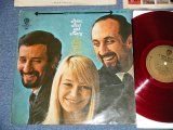 Photo: PETER PAUL & MARY PP&M - A SOMG WILL RISE (Ex/Ex+)  / 1960s JAPAN ORIGINAL "RED Vinyl Wax" Used LP 