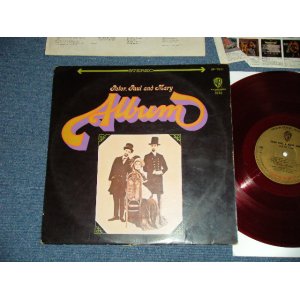 Photo: PETER PAUL & MARY PP&M - ALBUM (Ex/Ex++ EDSP)  / 1960s JAPAN ORIGINAL "RED Vinyl Wax" Used LP 