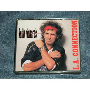 Photo: KEITH RICHARDS (of THE ROLLING STONES ) - L.A. CONNECTION  (MINT-/MINT)  /  ORIGINAL?  COLLECTOR'S (BOOT)  Used  CD+3"CD 