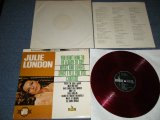Photo: JULIE LONDON ジュリー・ロンドン - YOU DON'T HAVE TO BE A BABY TO CRY ワンダフル・ジュリー ( ¥1800 Mark) (Ex++/E+++ Looks:MINT- )   / JAPAN ORIGINAL "RED WAX Vinyl" Used LP 