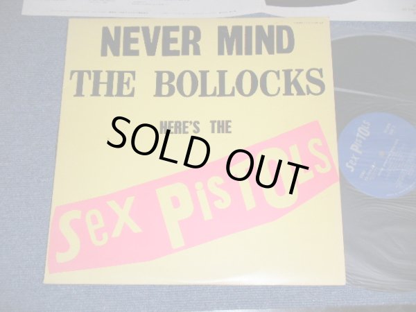 Photo1: SEX PISTOLS  -  NEVER MIND THE BKOLLOCKS (Ex++/MINT-)  / 1977 Japan ORIGINAL Used LP