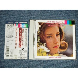 Photo: LESLEY GORE - THE GOLDEN HITS : IT'S MY PARTY  (MINT-/MINT)  / 1993 JAPAN ORIGINAL Used CD with OBI 