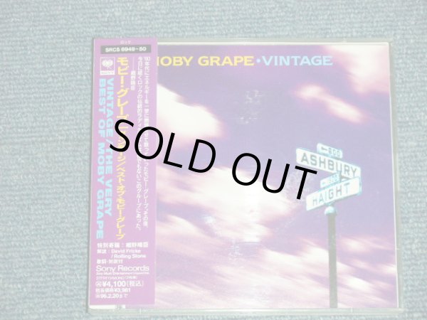 Photo1: MOBY GRAPE - VINTAGE / THE VERY BEST OF MOBY GRAPE  (MINT/MINT)  / 1994  JAPAN Used 2-CD with OBI  and BOOKLET