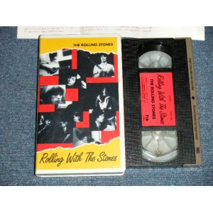 Photo: THE ROLLING STONES - ROLLING WITH THE STONES (MINT-/MINT)  / 1991 JAPAN  Used  VIDEO 