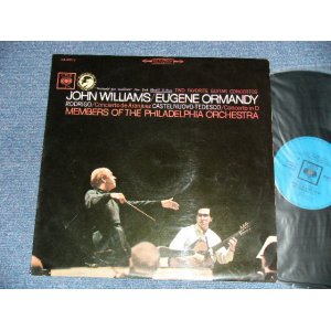 Photo: JOHN WILLIAMS / EUGENE ORMANDY / MEMBERS OF THE PHILADELPHIA ORCHESTRA - CONCIERTO DE ARANJUEZ FOR GUITAR AND ORCHESTRA (Ex+/Ex+)  / 1966 JAPAN ORIGINAL Used  LP