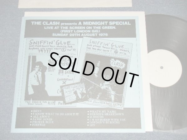 Photo1: THE CLASH - MIDNIGHT SPECIAL : LIVE AT THE SCREEN ON THE GREEN : SUN, 29th AUG. 1976 (MINT-/MINT)  / ORIGINAL BOOT COLLECTOR'S Used  LP 