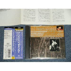 Photo: CHRIS SPEDDING クリス・スペディング - JUST PLUG HIM IN ! ライブ・アンソロジー( MINT-/MINT) / 1991 JAPAN Used CD with OBI 