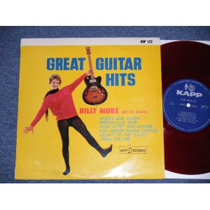 Photo: BILLY MURE ビリー・ミューア　ミュアー -  ギター・ヒット　１０　GREAT GUITAR HITS ( Ex+++, Ex/MINT )  /  1962 ? JAPAN ORIGINAL "RED WAX Vinyl"  Used 10" LP